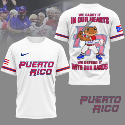 Puerto Rico | Premium World Baseball 3D Shirt