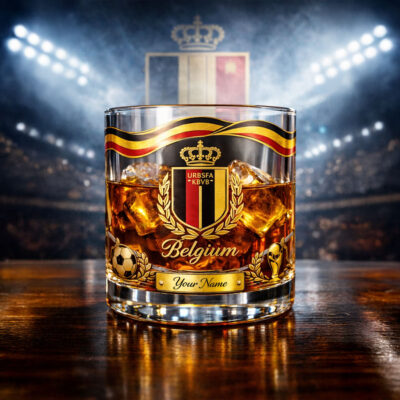 Belgium | Premium WC26 Personalized Whiskey Glass
