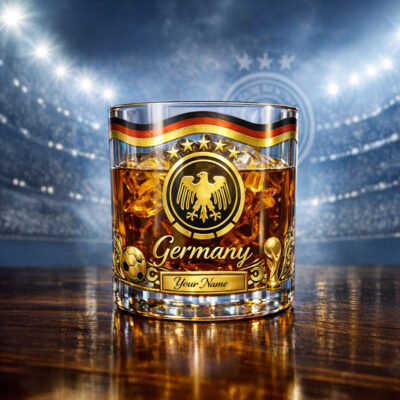 Germany | Premium WC26 Personalized Whiskey Glass
