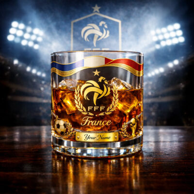 France | Premium WC26 Personalized Whiskey Glass