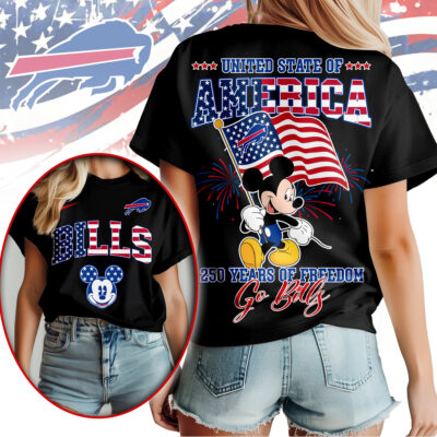 Buffalo Bills | Premium NFL Freedom 250 3D Shirt