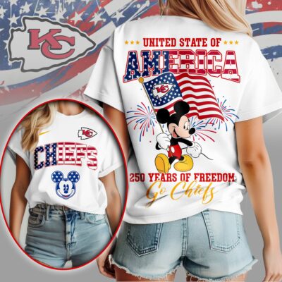 Kansas City Chiefs | Premium NFL Freedom 250 3D Shirt