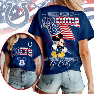 Indianapolis Colts | Premium NFL Freedom 250 3D Shirt