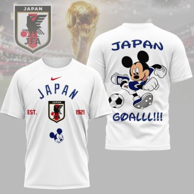 Japan | Premium WC26 Mickey Mouse Soccer Fan 3D Shirt