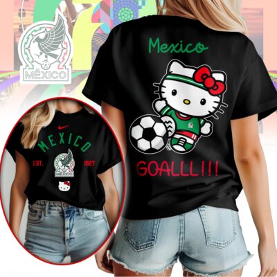 Mexico | Premium WC26 Hello Kitty Soccer Fan Women Shirt