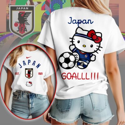 Japan | Premium WC26 Hello Kitty Soccer Fan Women Shirt