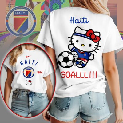 Haiti | Premium WC26 Hello Kitty Soccer Fan Women Shirt