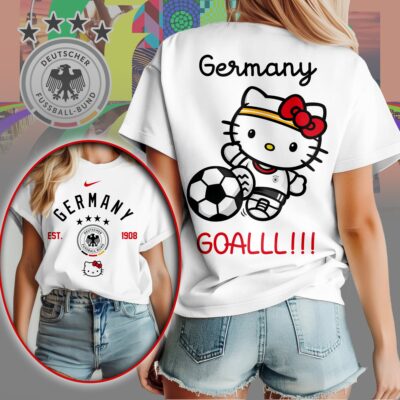 Germany | Premium WC26 Hello Kitty Soccer Fan Women Shirt
