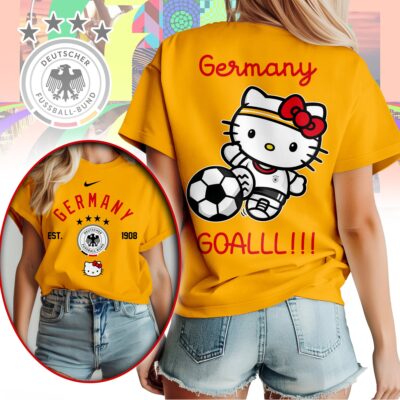 Germany | Premium WC26 Hello Kitty Soccer Fan Women Shirt