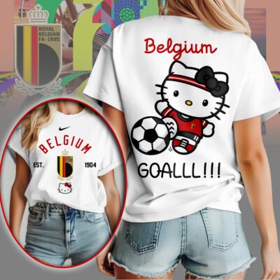 Belgium | Premium WC26 Hello Kitty Soccer Fan Women Shirt