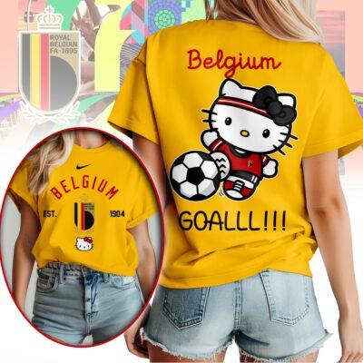 Belgium | Premium WC26 Hello Kitty Soccer Fan Women Shirt