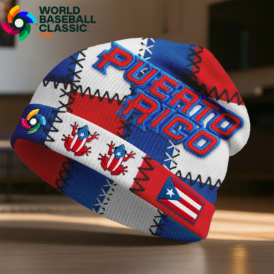Puerto Rico | Premium World Baseball Game Day Beanie Hat
