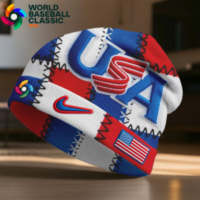 United States | Premium World Baseball Game Day Beanie Hat