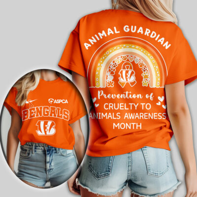 Alternative view of Cincinnati Bengals | Premium NFL Animal Guardian Women Shirt