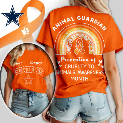 Dallas Cowboys | Premium NFL Animal Guardian Women Shirt