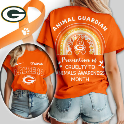 Green Bay Packers | Premium NFL Animal Guardian Women Shirt