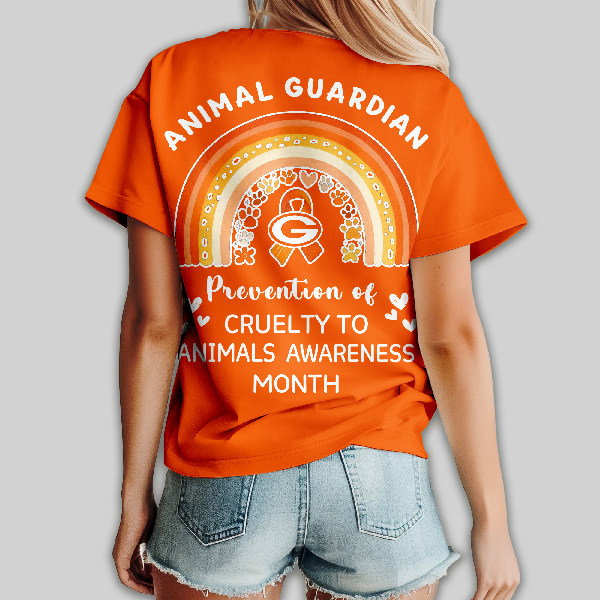 Green Bay Packers | Premium NFL Animal Guardian Women Shirt - Image 3
