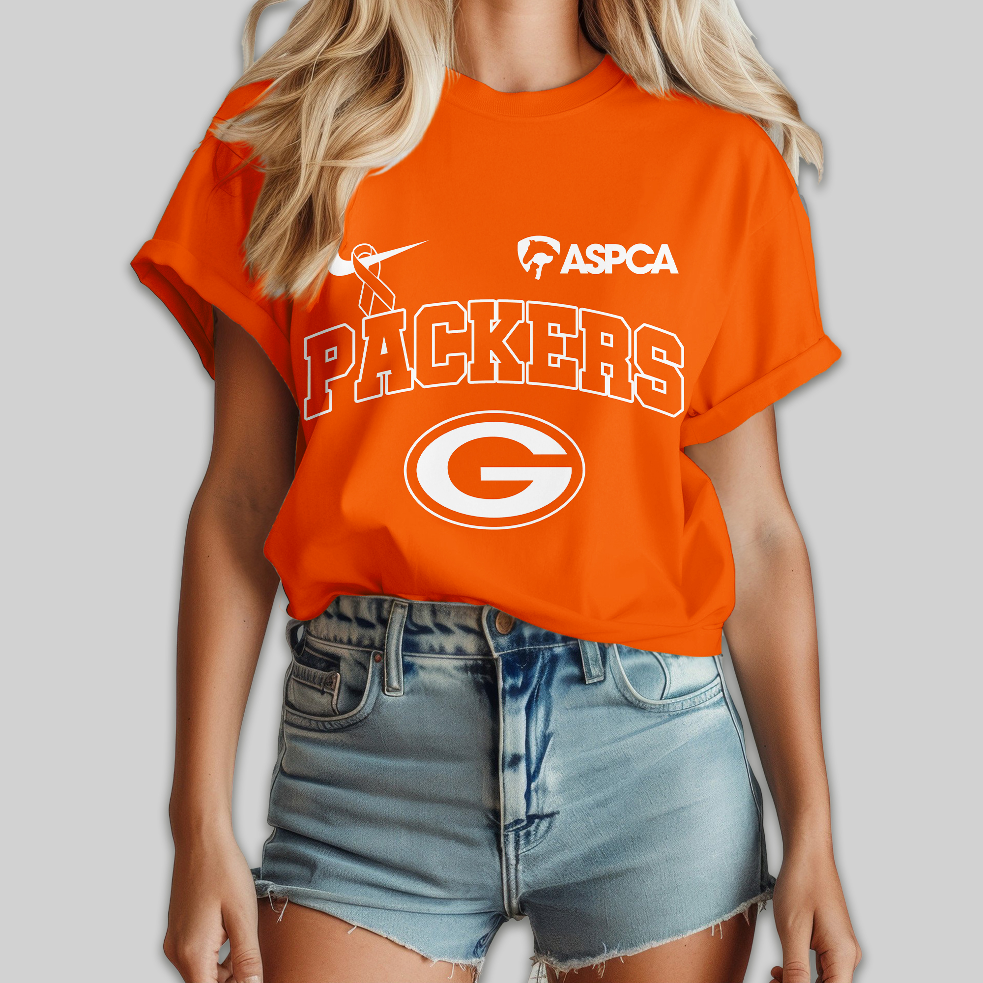 Green Bay Packers | Premium NFL Animal Guardian Women Shirt - Image 4