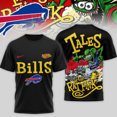 Buffalo Bills | Premium NFL Rat Fink 3D Shirt
