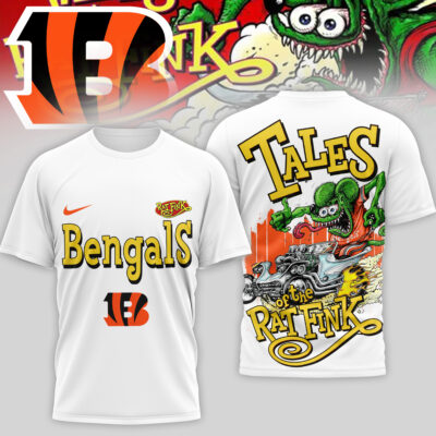 Cincinnati Bengals | Premium NFL Rat Fink 3D Shirt
