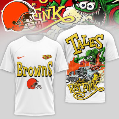 Cleveland Browns | Premium NFL Rat Fink 3D Shirt