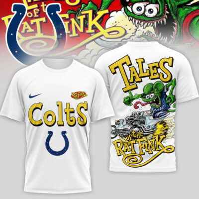 Indianapolis Colts | Premium NFL Rat Fink 3D Shirt