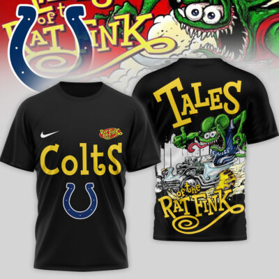 Indianapolis Colts | Premium NFL Rat Fink 3D Shirt