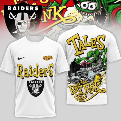 Las Vegas Raiders | Premium NFL Rat Fink 3D Shirt