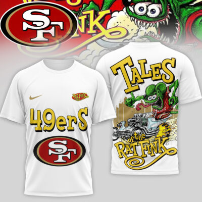 San Francisco 49ers | Premium NFL Rat Fink 3D Shirt