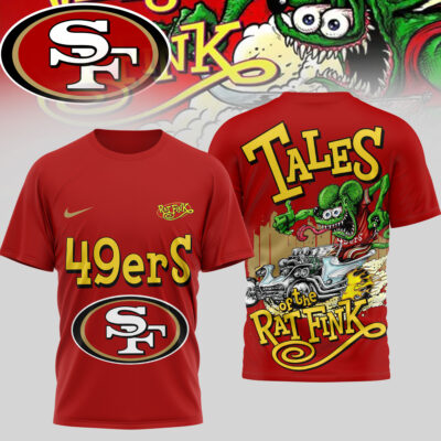 San Francisco 49ers | Premium NFL Rat Fink 3D Shirt