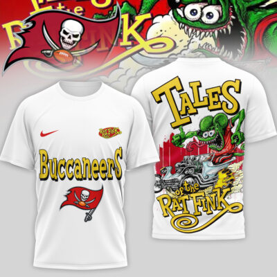 Tampa Bay Buccaneers | Premium NFL Rat Fink 3D Shirt