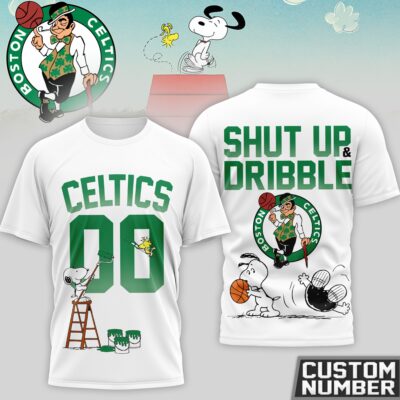 Boston Celtics | Premium NBA Snoopy 3D Shirt