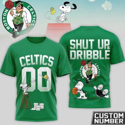 Boston Celtics | Premium NBA Snoopy 3D Shirt