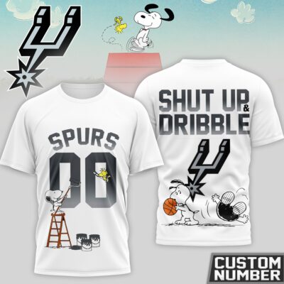 San Antonio Spurs | Premium NBA Snoopy 3D Shirt