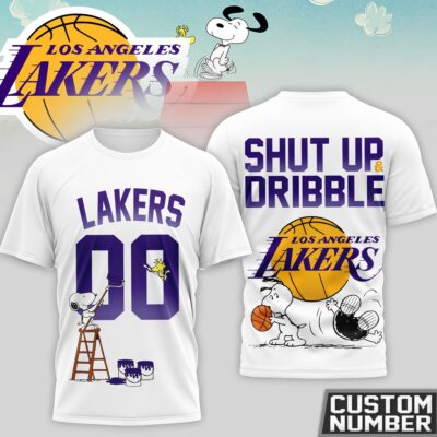 Los Angeles Lakers | Premium NBA Snoopy 3D Shirt