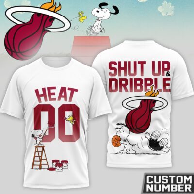 Miami Heat | Premium NBA Snoopy 3D Shirt