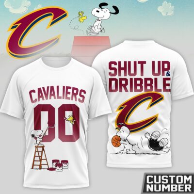 Cleveland Cavaliers | Premium NBA Snoopy 3D Shirt