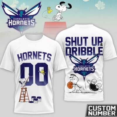 Charlotte Hornets | Premium NBA Snoopy 3D Shirt
