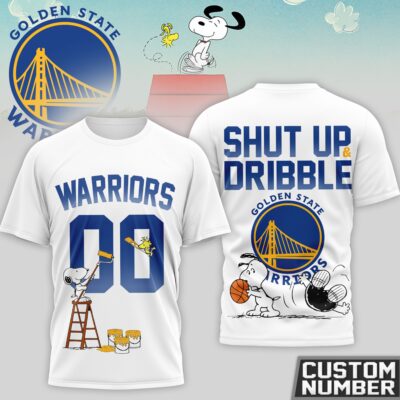 Golden State Warriors | Premium NBA Snoopy 3D Shirt