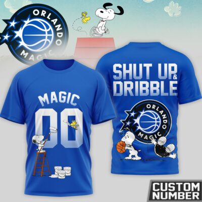 Orlando Magic | Premium NBA Snoopy 3D Shirt