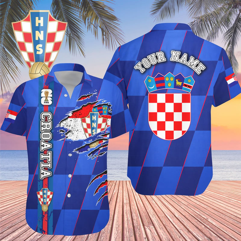 Croatia | Premium WC26 Hawaiian Shirt