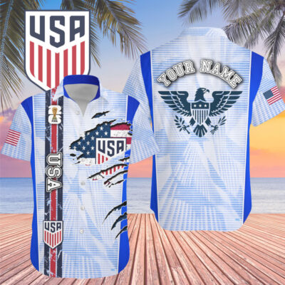 USA | Premium WC26 Hawaiian Shirt