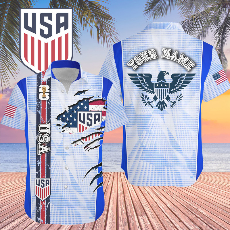 USA | Premium WC26 Hawaiian Shirt
