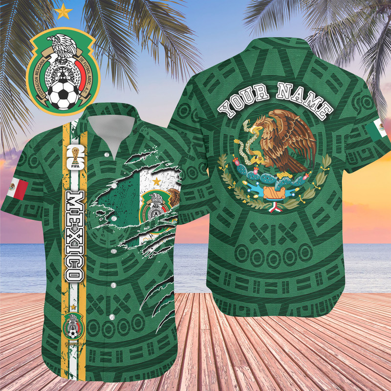 Mexico | Premium WC26 Hawaiian Shirt