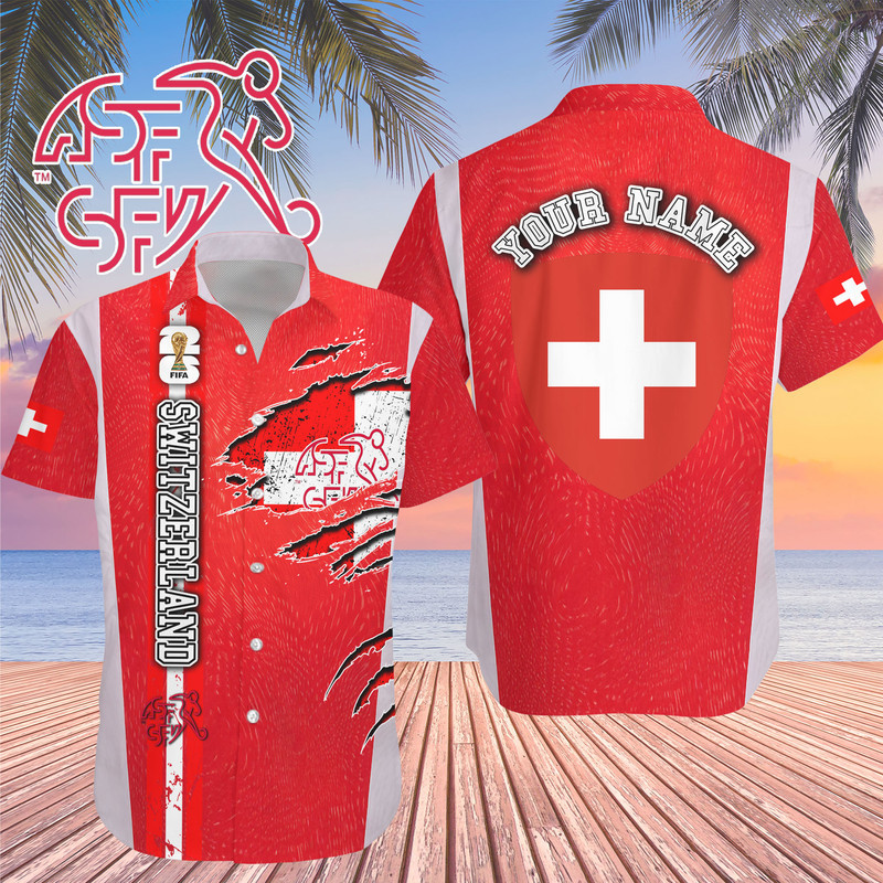 Switzerland | Premium WC26 Hawaiian Shirt