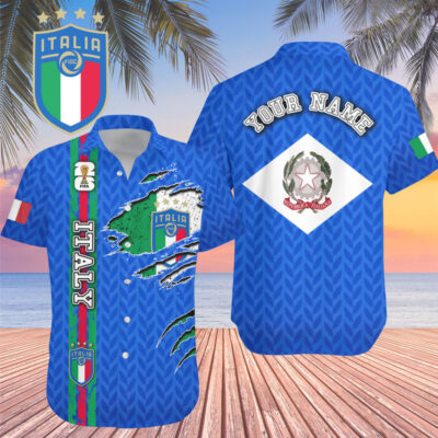 Italy | Premium WC26 Hawaiian Shirt - S