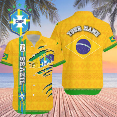 Brazil | Premium WC26 Hawaiian Shirt