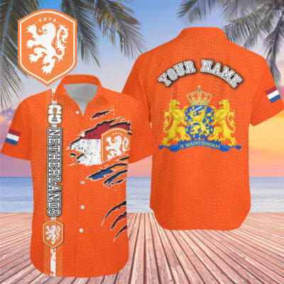 Netherlands | Premium WC26 Hawaiian Shirt