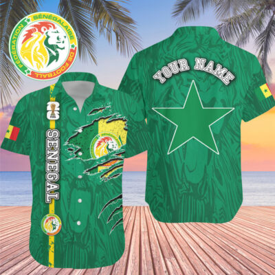 Senegal | Premium WC26 Hawaiian Shirt