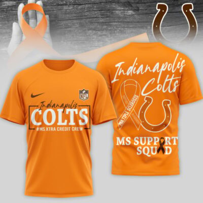Indianapolis Colts | Premium NFL MS Support 3D T-Shirt